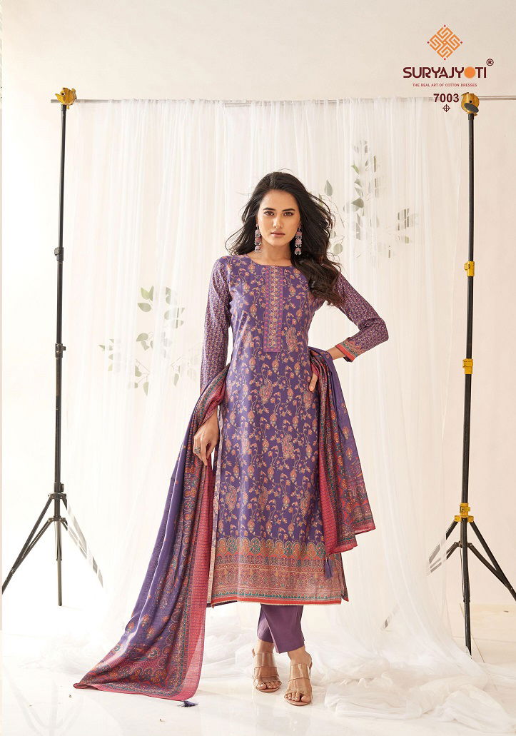 Pushpa Vol 7 By Suryajyoti Modal Discharge Printed Dress Material Wholesale Online
